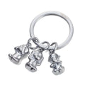 Three Monkey Keyring