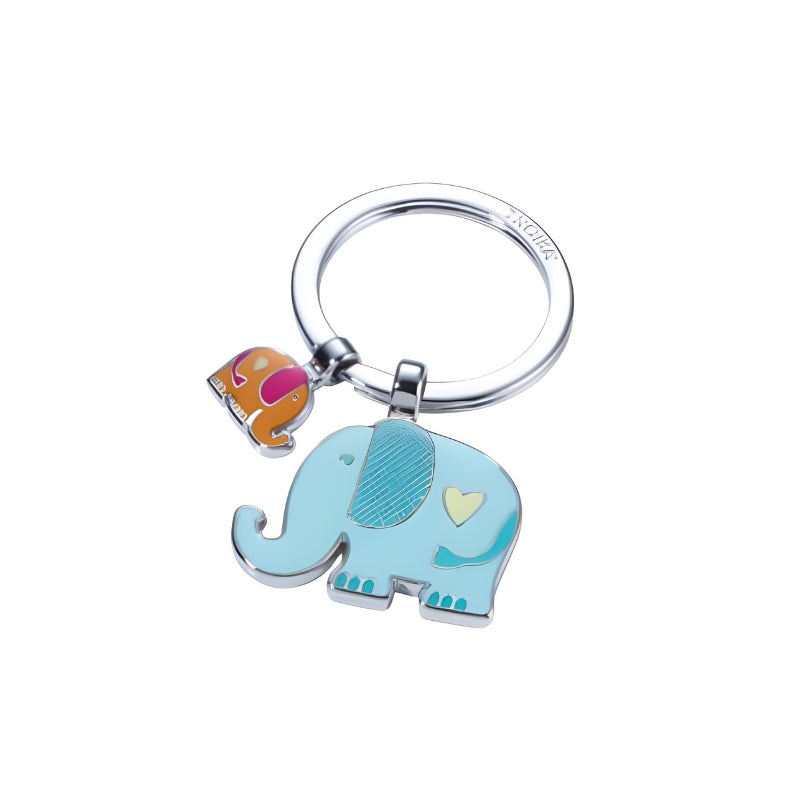 Lucky Elephants Keyring