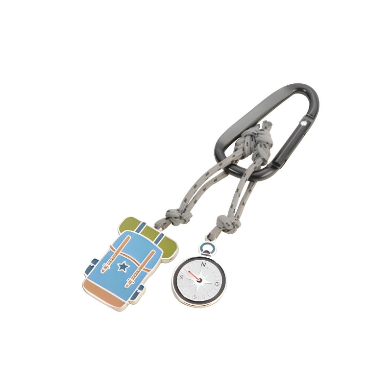 Adventure Carabiner Clip Keyring