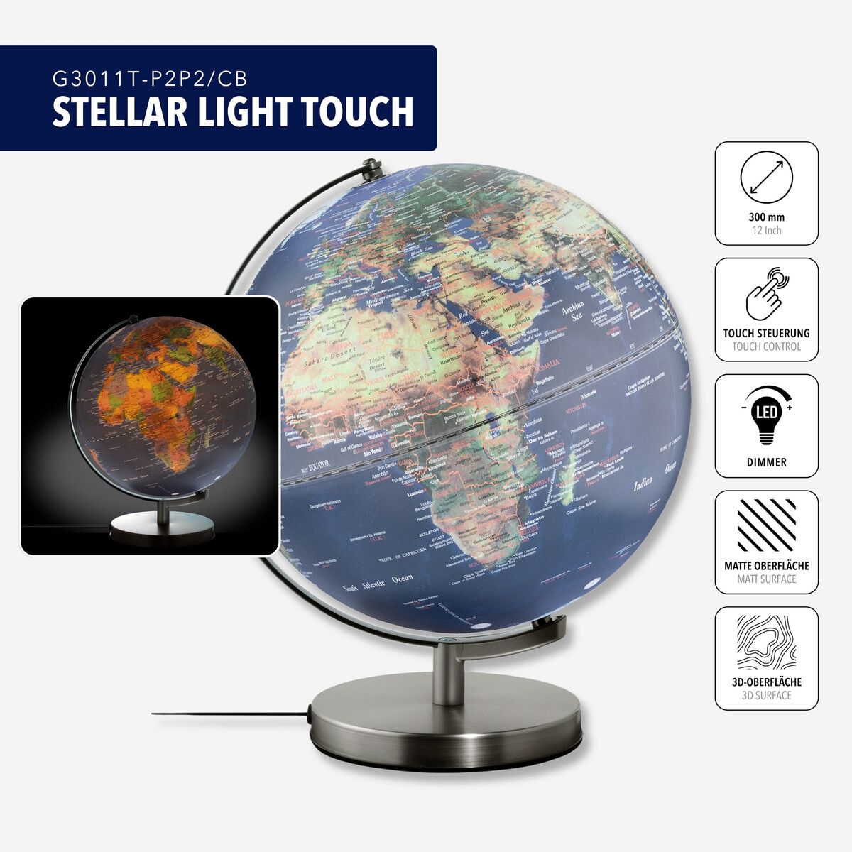 Globe "STELLAR LIGHT TOUCH"