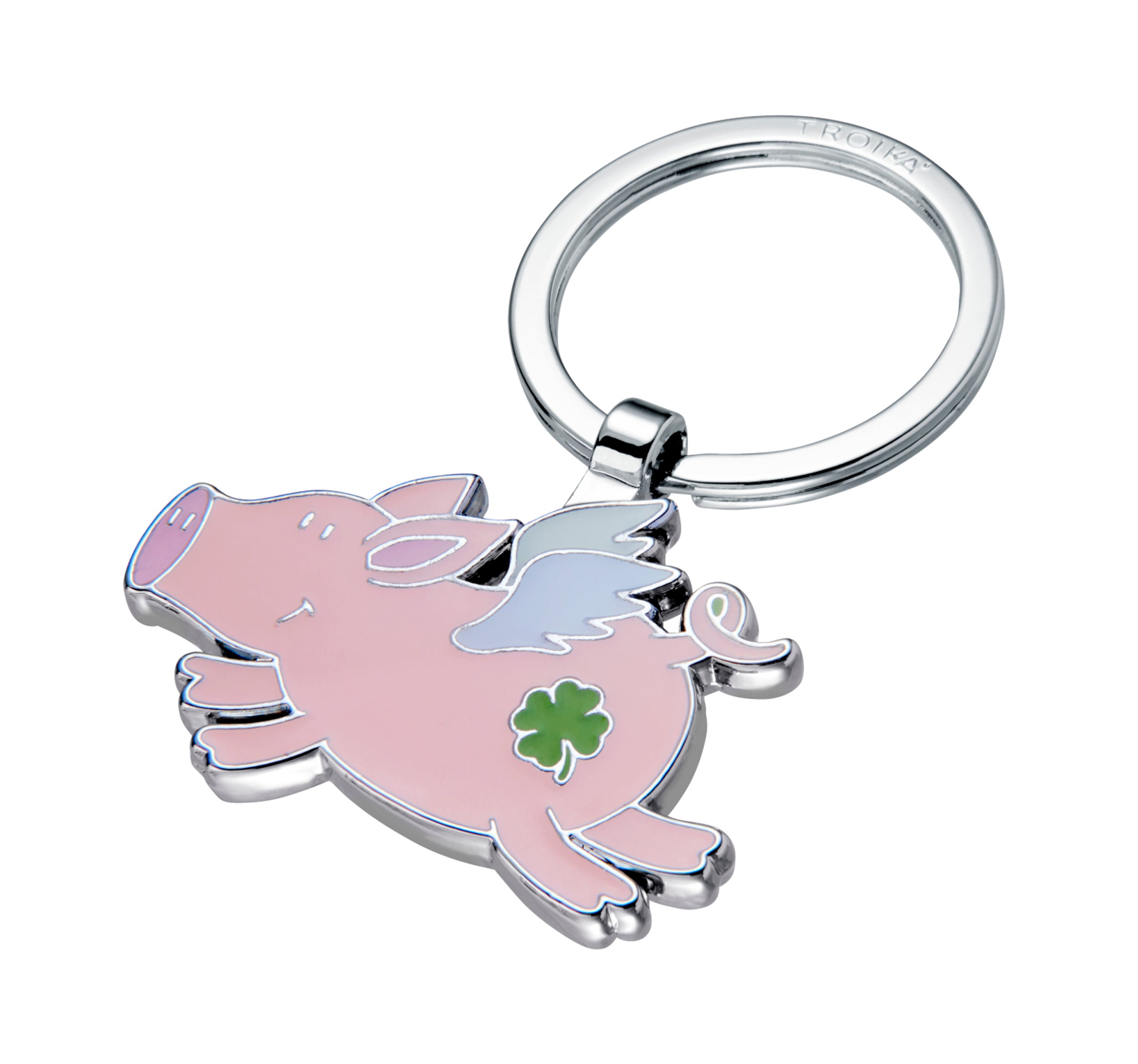 Troika Lucky Pig Keyring