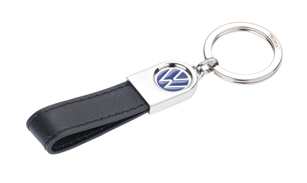 Troika VW Leather Strap Keyring (TRKR24-05)