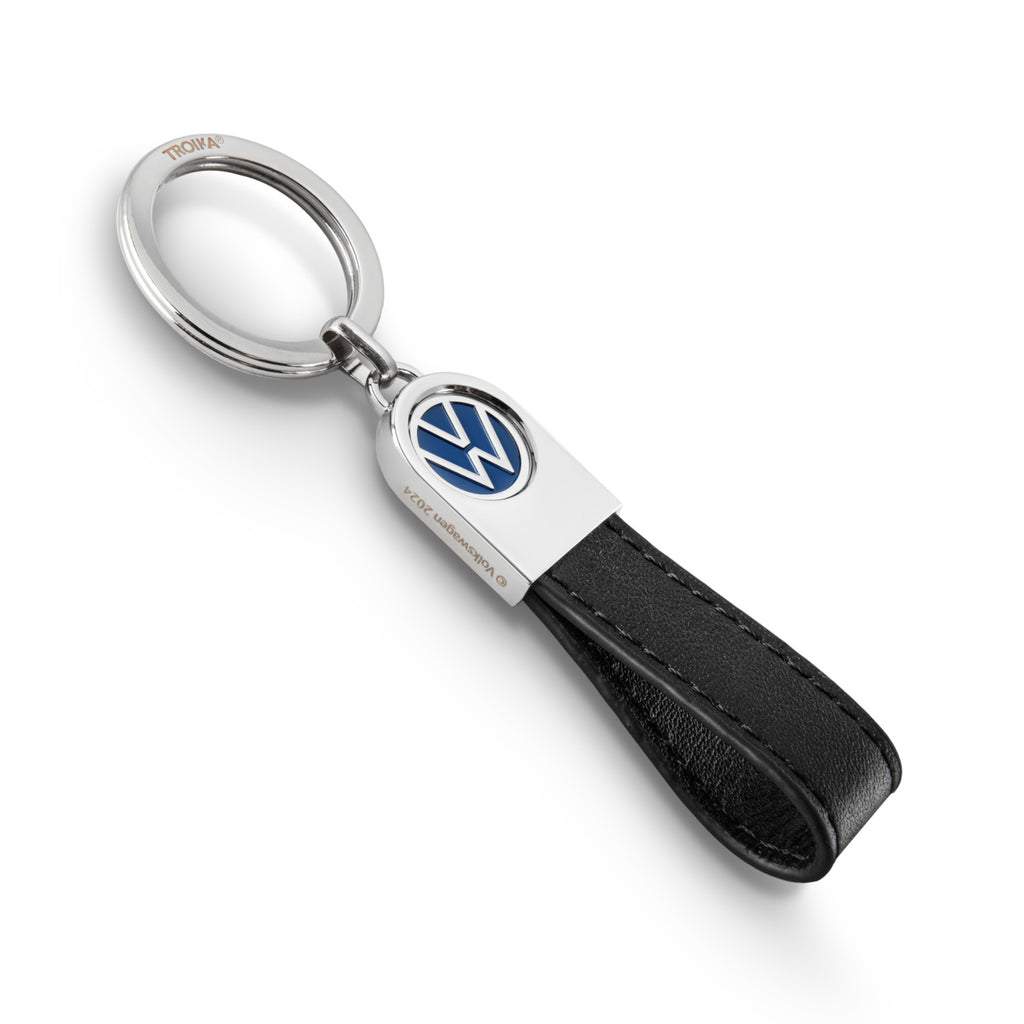 Troika VW Leather Strap Keyring (TRKR24-05)