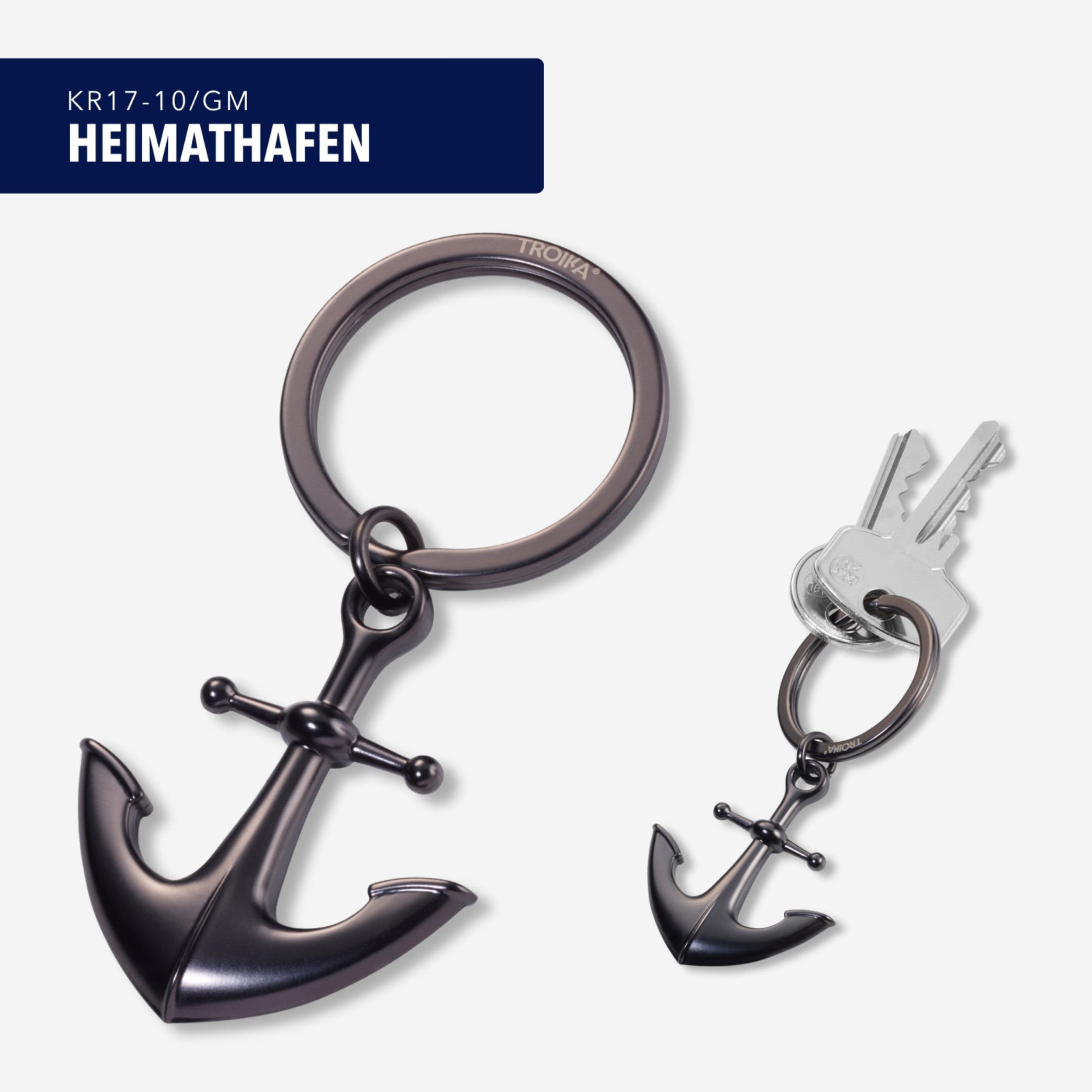 Troika 3D Anchor Keyring