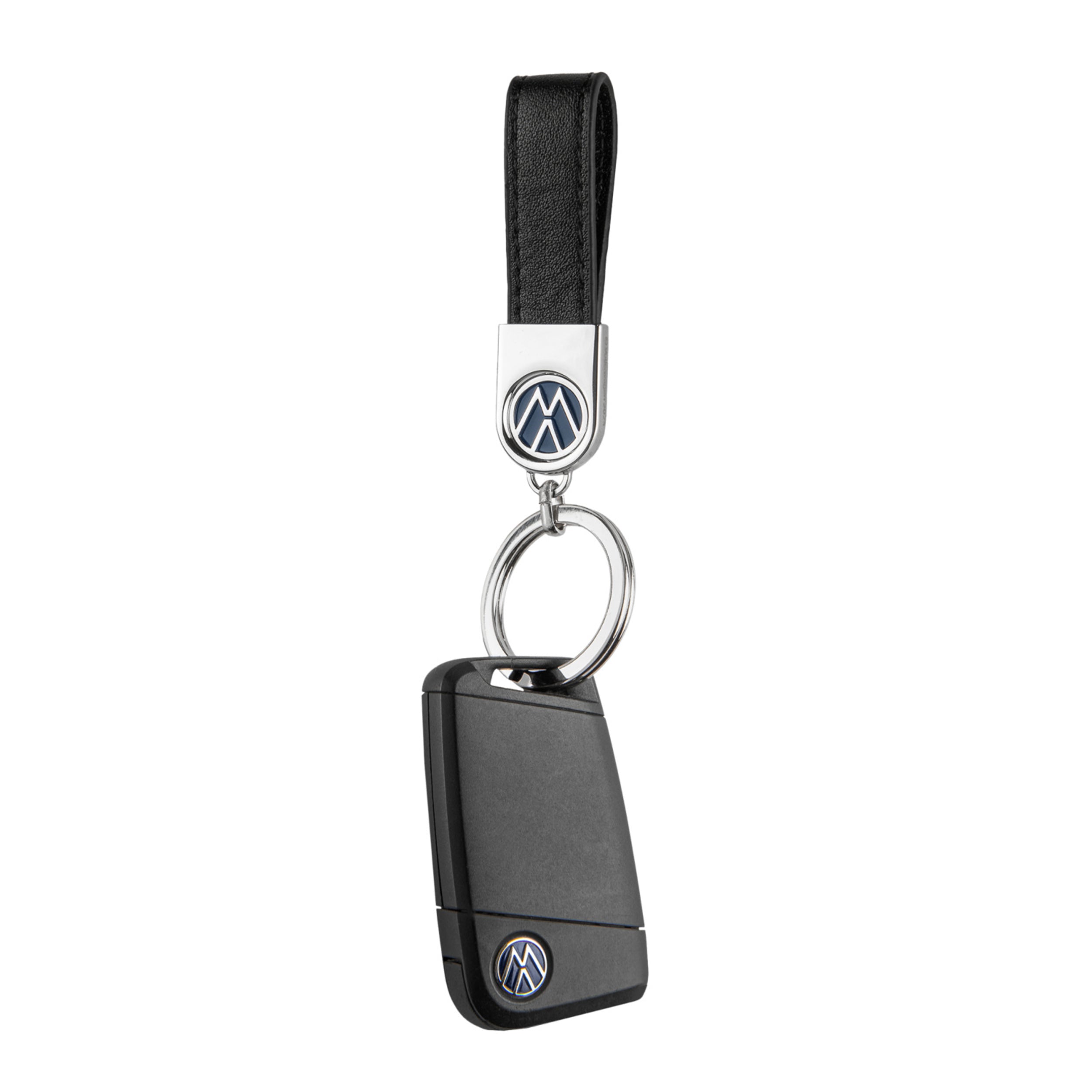 Troika VW Leather Strap Keyring (TRKR24-05)