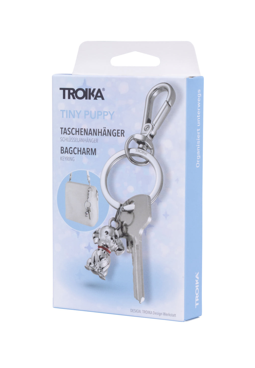 Troika Tiny Puppy Keyring