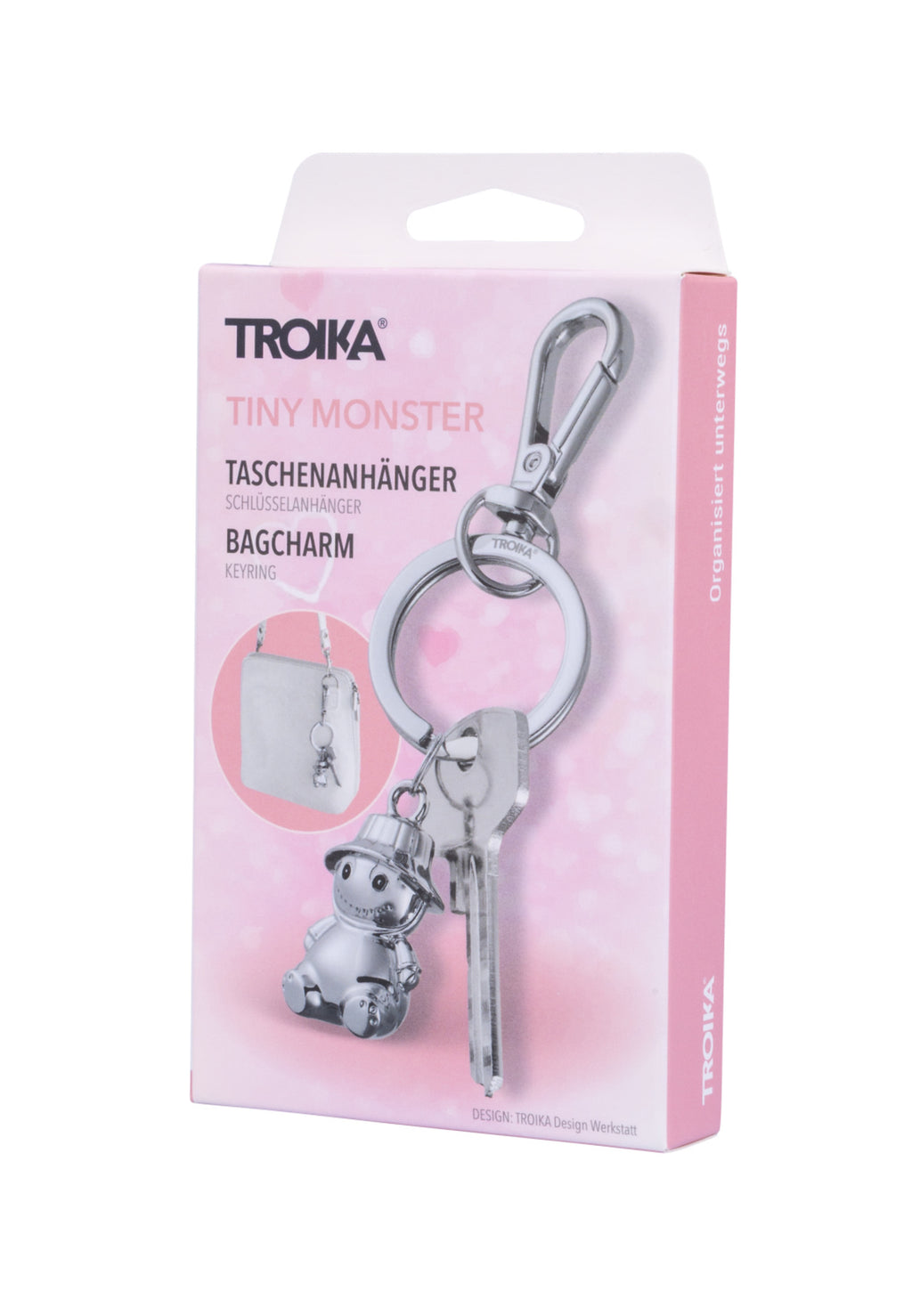 Troika Tiny Monster Keyring