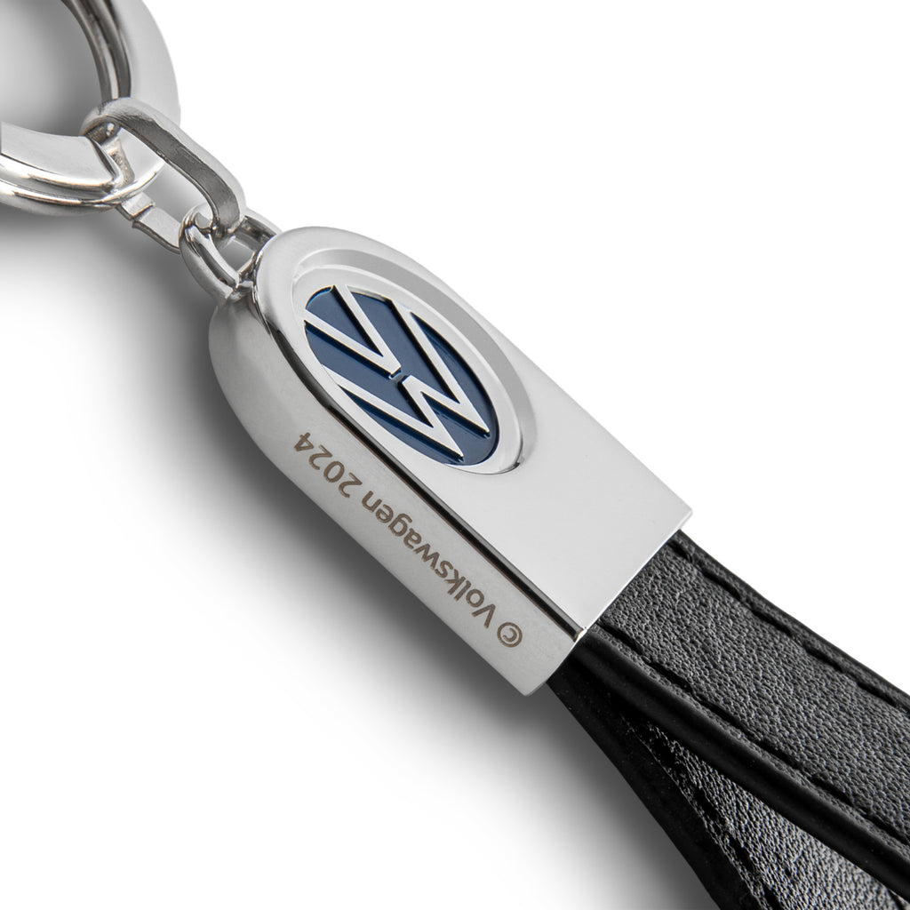 Troika VW Leather Strap Keyring (TRKR24-05)