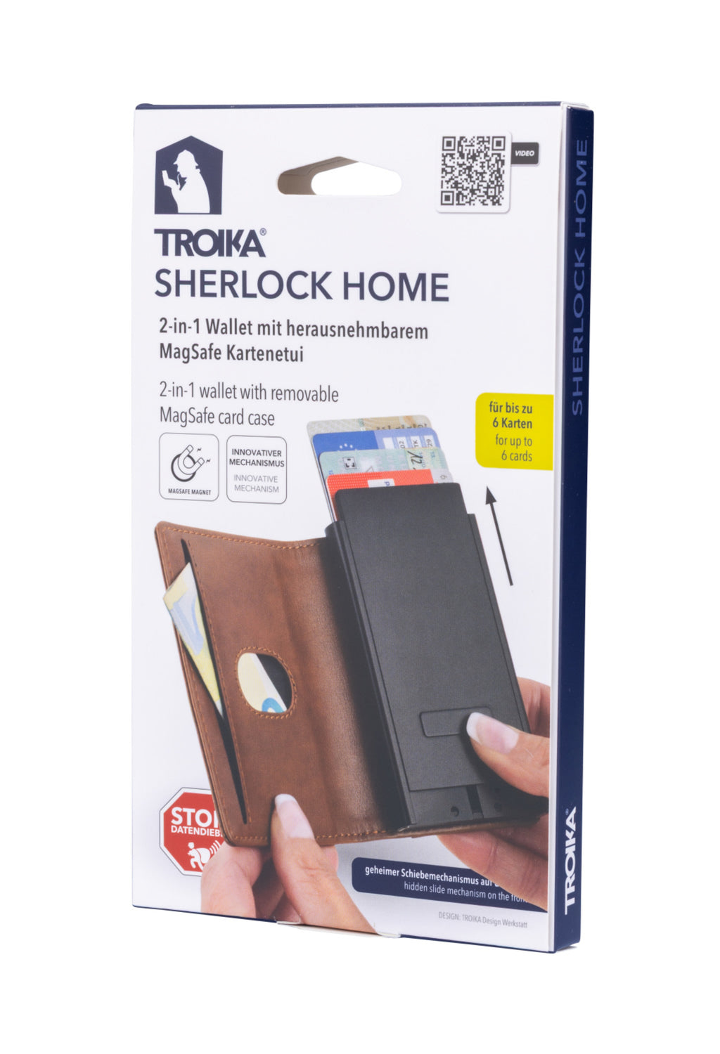 Troika Sherlock Home Magsafe Wallet