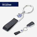 Troika VW Leather Strap Keyring (TRKR24-05)