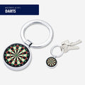 Dart Board Keyring